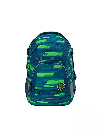 COOCAZOO | Mochila escolar MATE Crazy Artnigh | blau